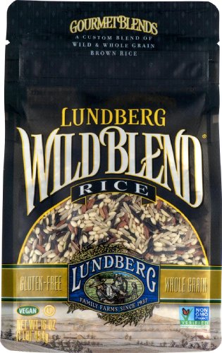 Lundberg Farms Gourmet Wild Rice Blend 1 Pound (Pack of 6)