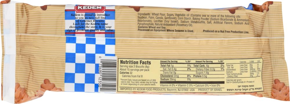 Kedem Tea Biscuits 4.2 OZ (Pack of 2)