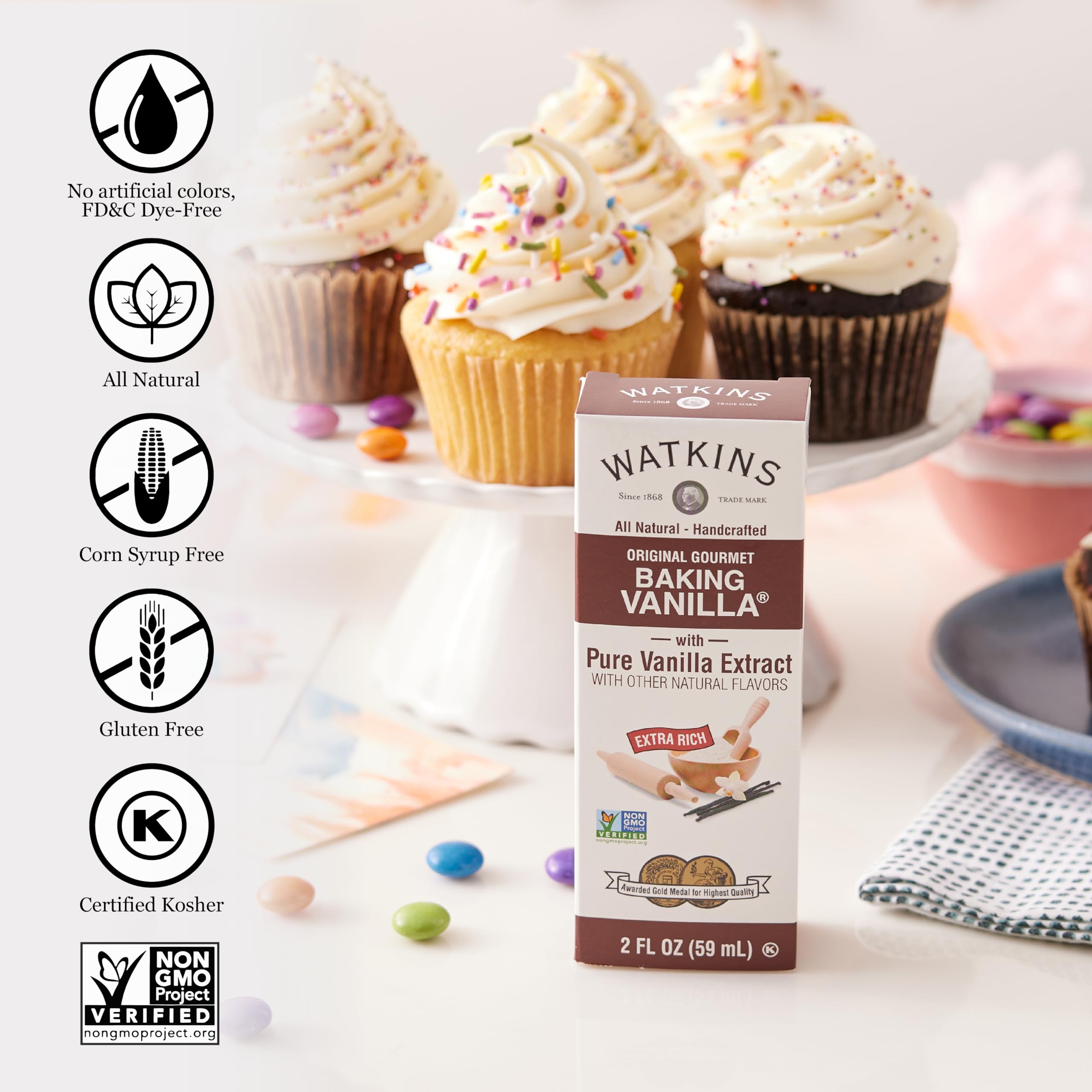 Watkins Imitation Extract (Packaging may vary)