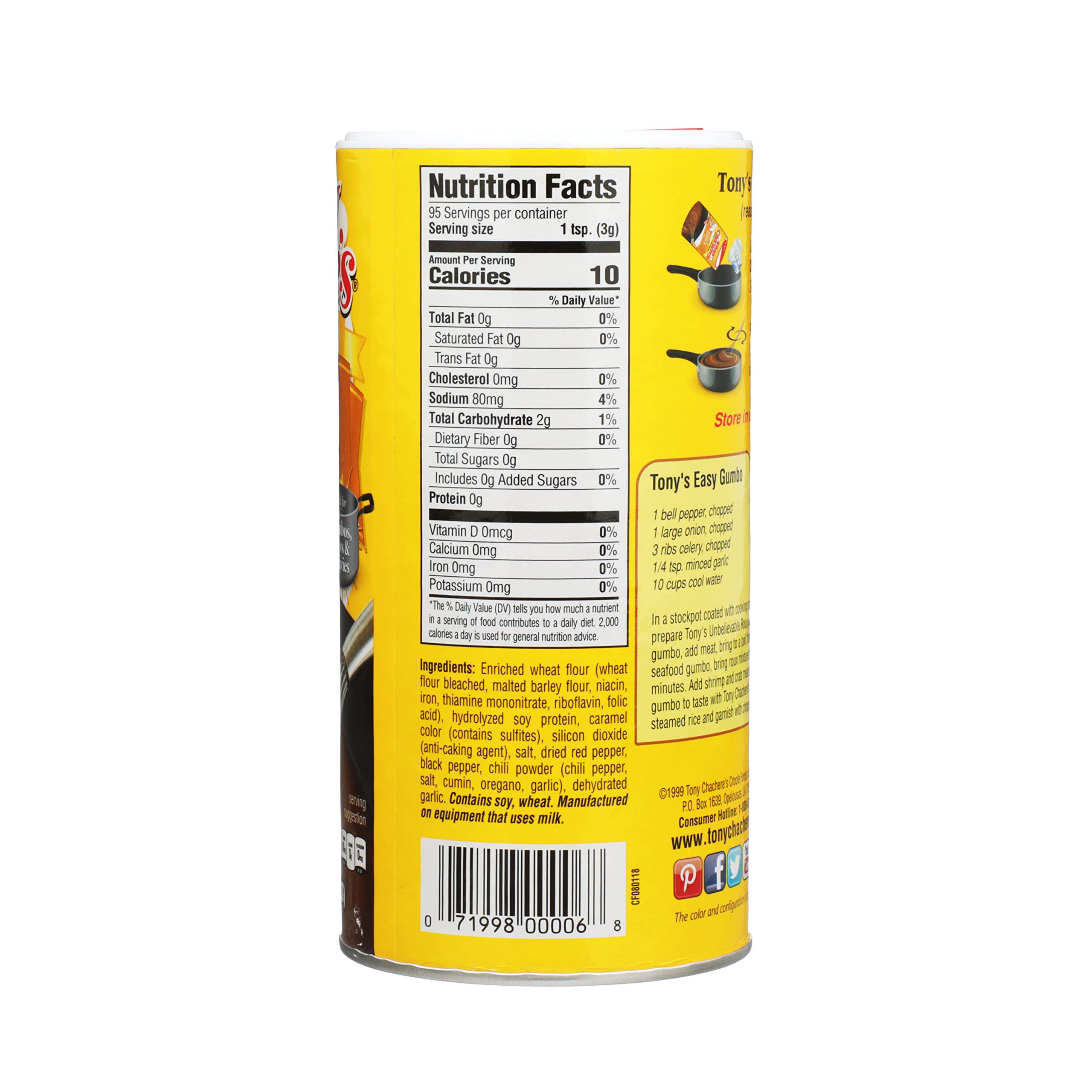 Tony Chachere Instant Gravy Mix