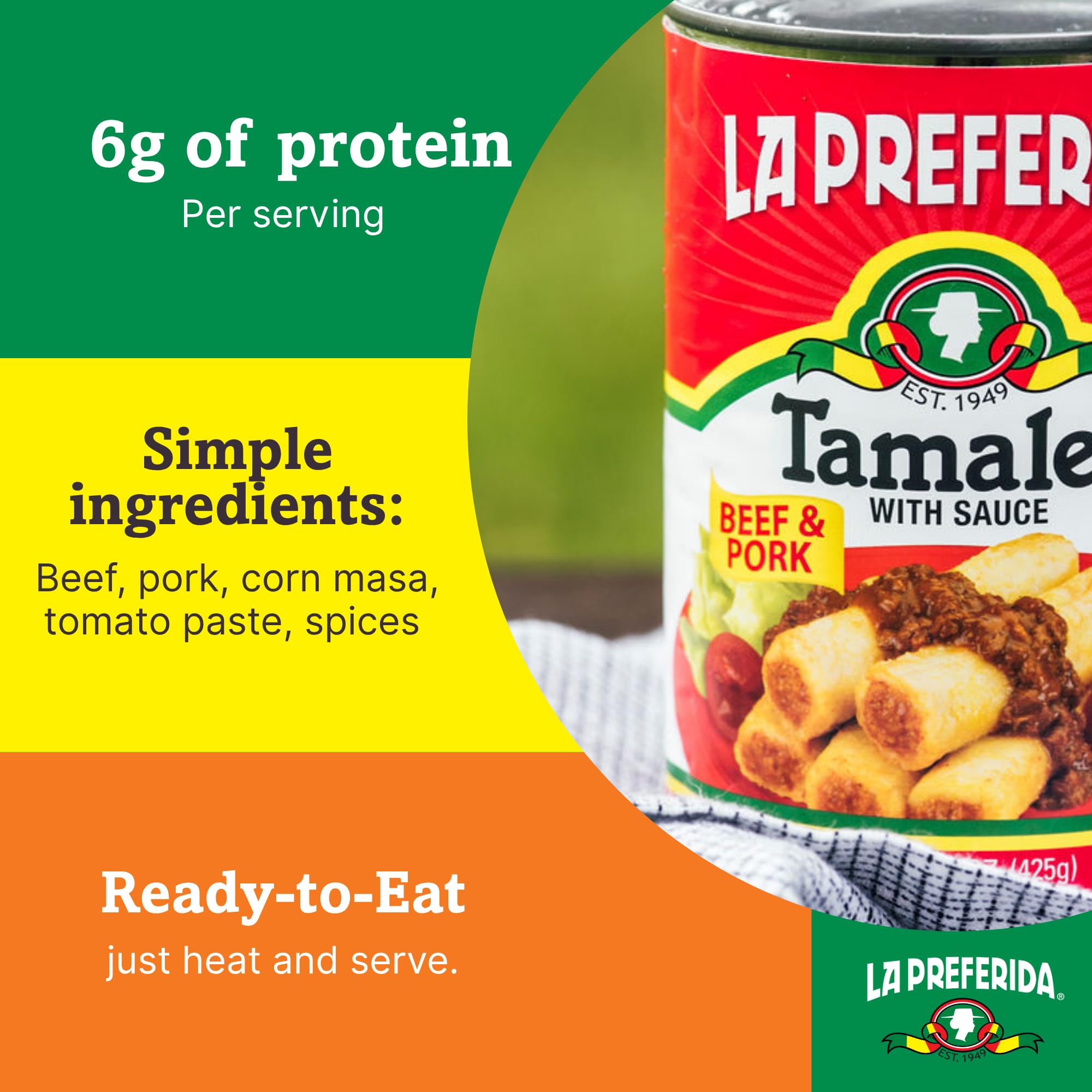 La Preferida Beef & Pork Tamales