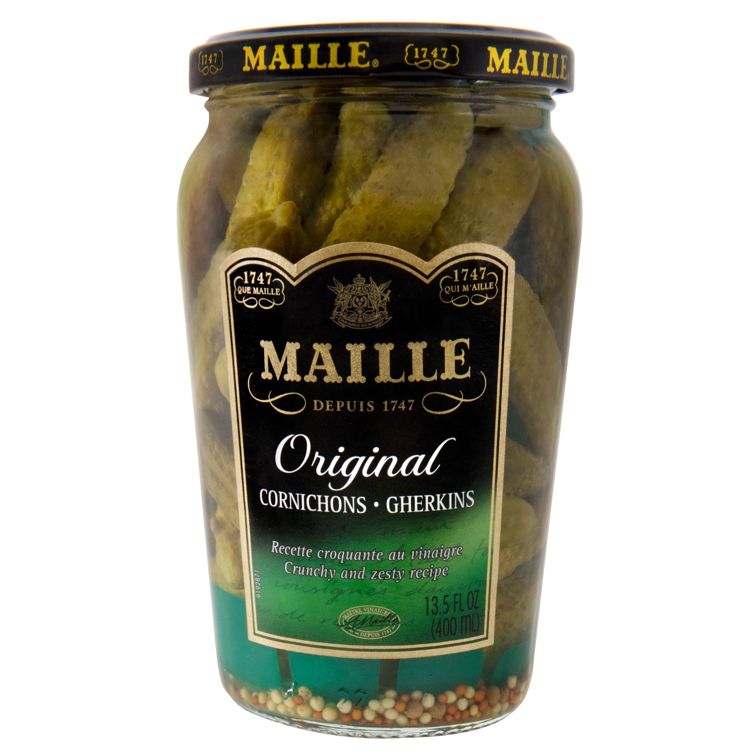 Maille Pickles Cornichons Original 13.5 Oz