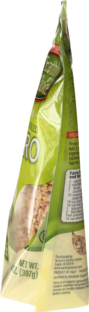 Nature's Earthly Choice Organic Italian Pearled Farro 14 Oz. Pk Of 3.