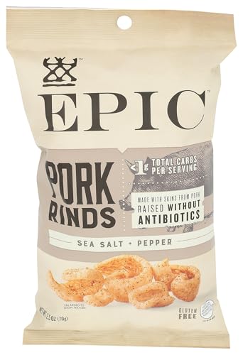 Sea Salt and Pepper Pork Rinds
