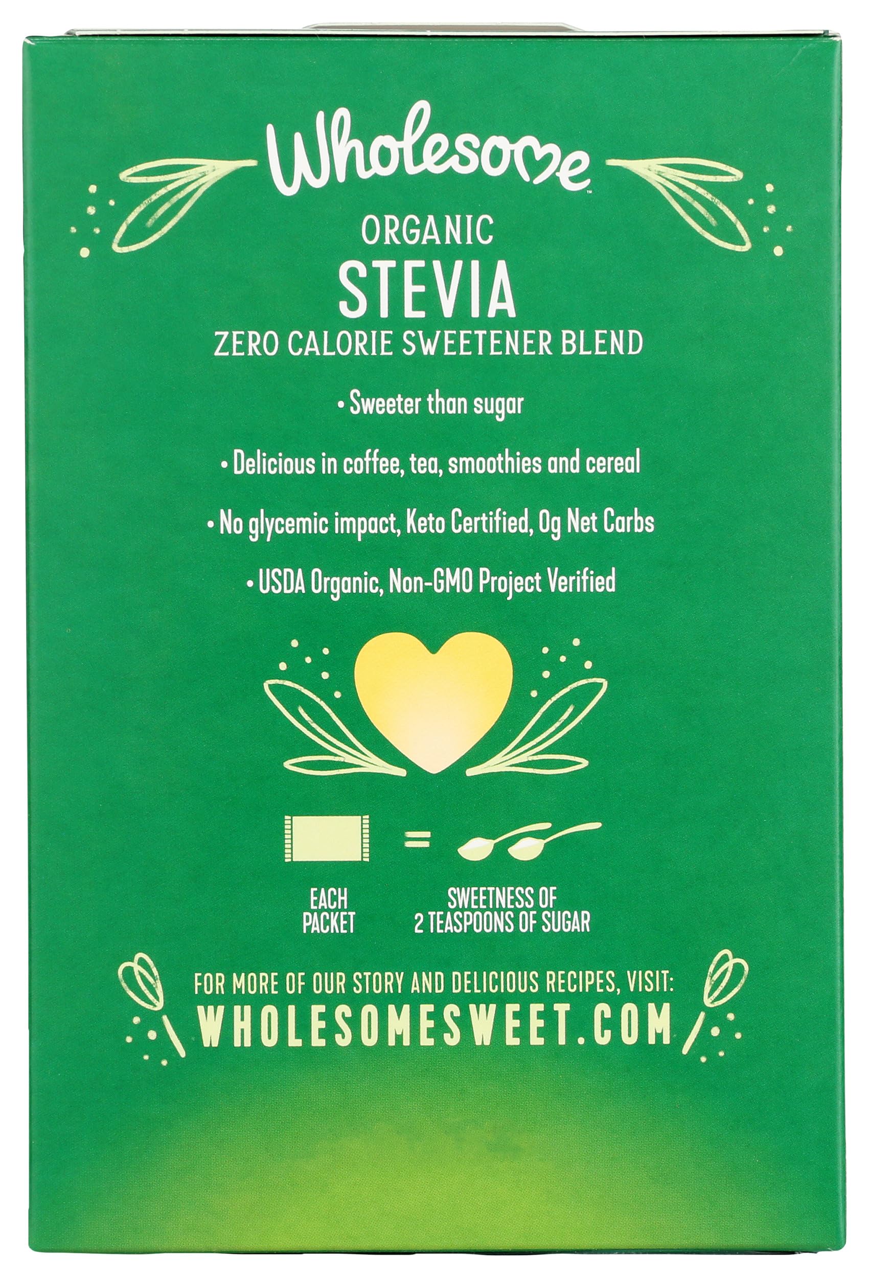 Wholesome Sweeteners Organic Stevia