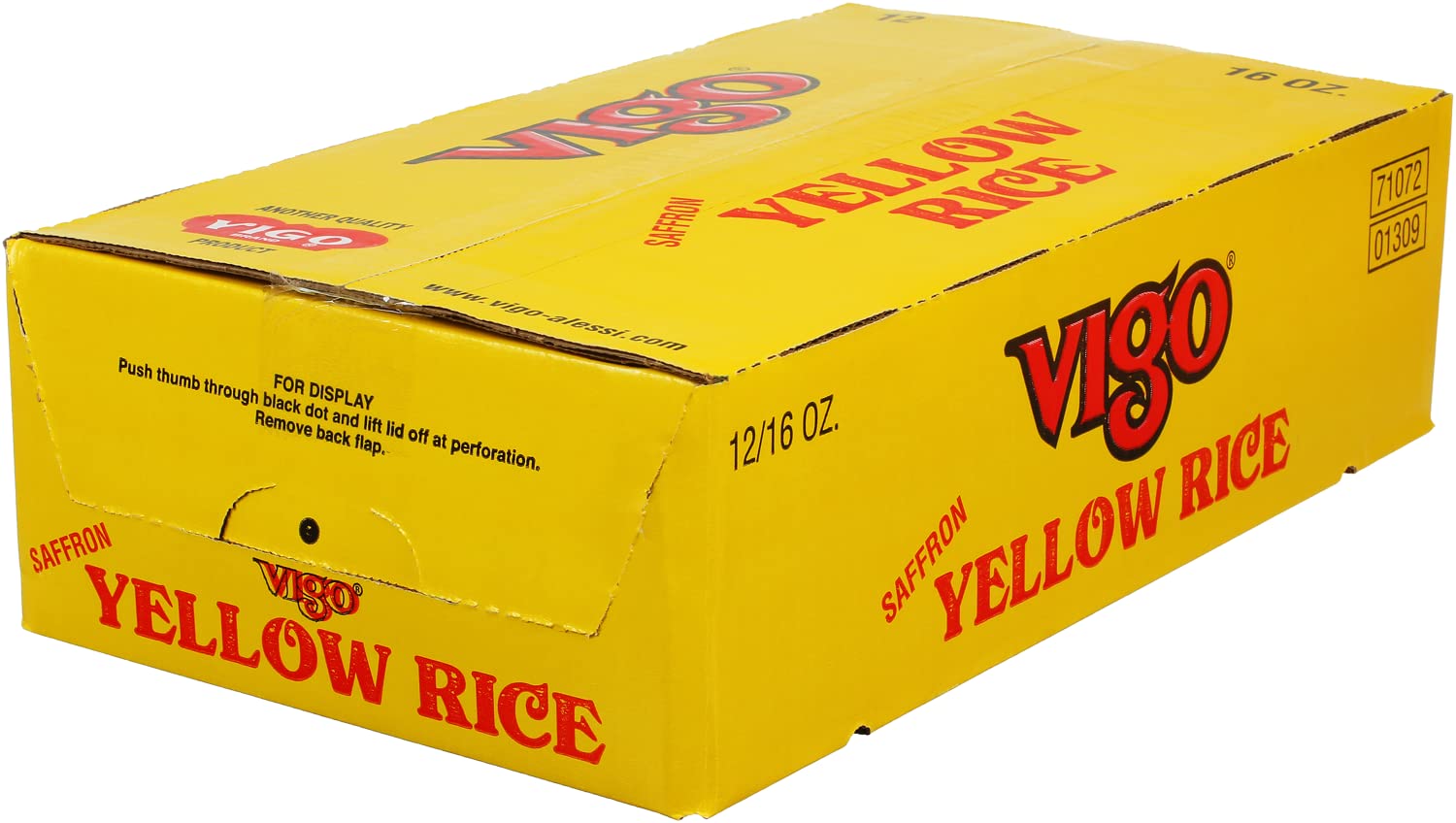 Vigo Authentic Saffron Yellow Rice, Low Fat