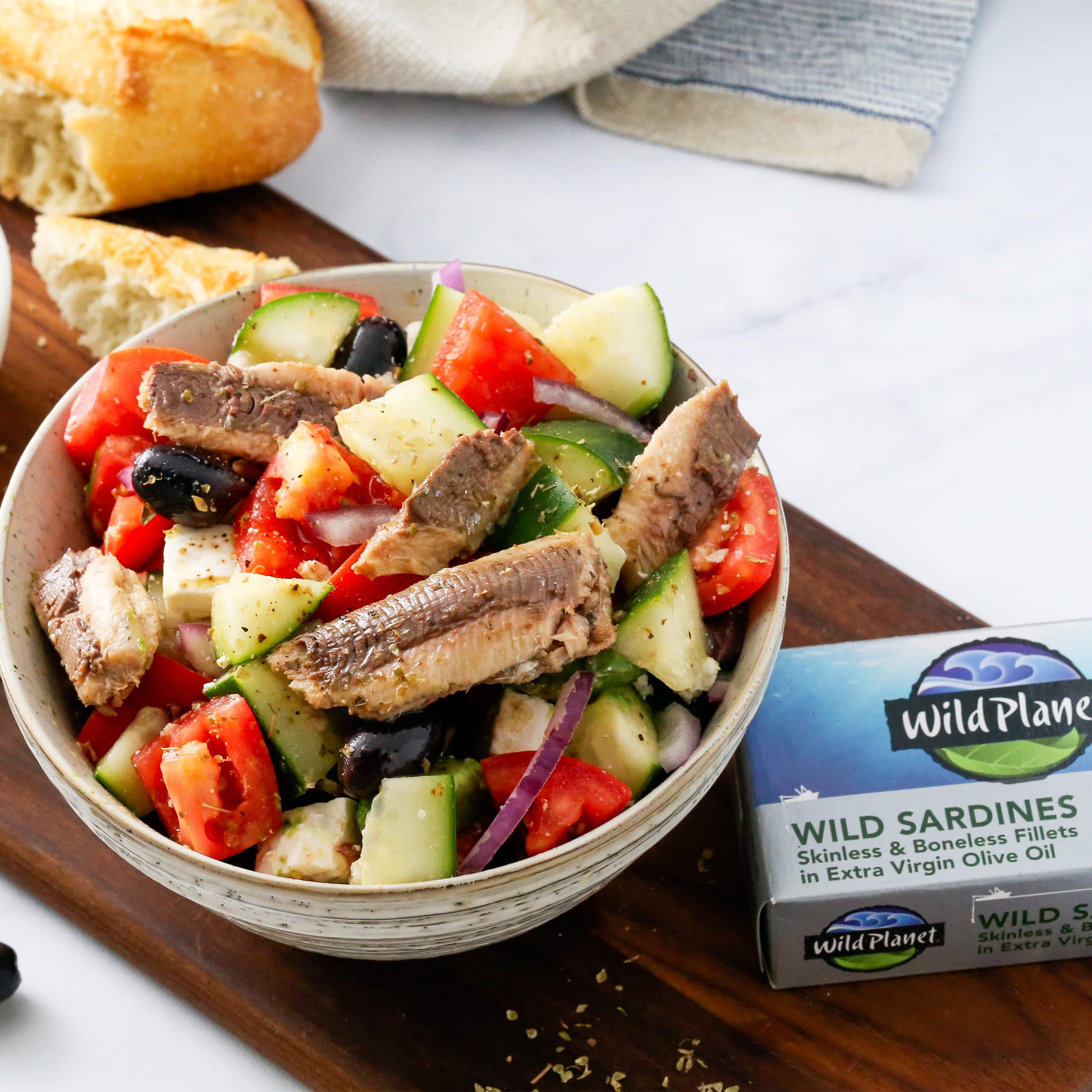 Wild Planet Wild Sardines, Tinned Fish, Sustainable Caught, Non-GMO, Kosher, Gluten Free