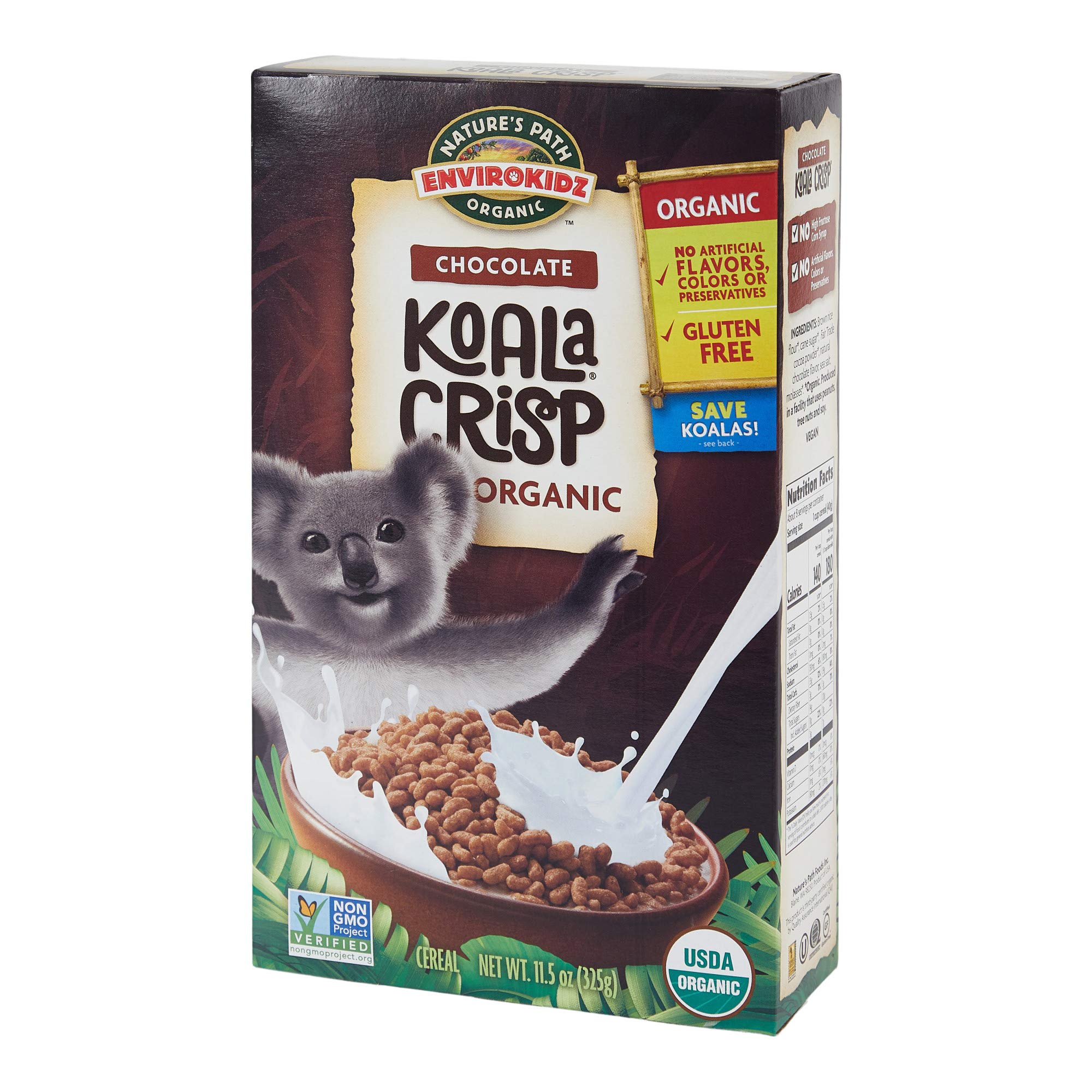 Nature's Path EnviroKidz Organic Cereal, Strawberry Chocolate Turtle Splash, Gluten Free