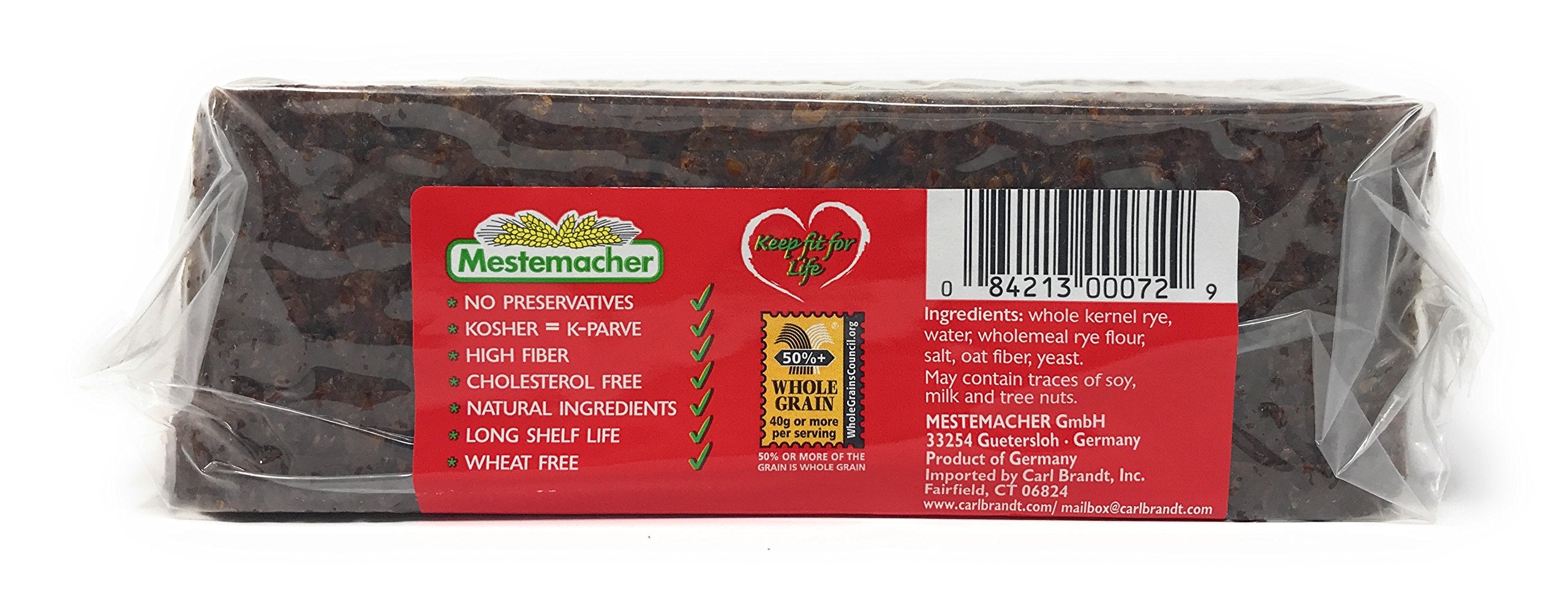 Mestemacher Whole Rye Bread