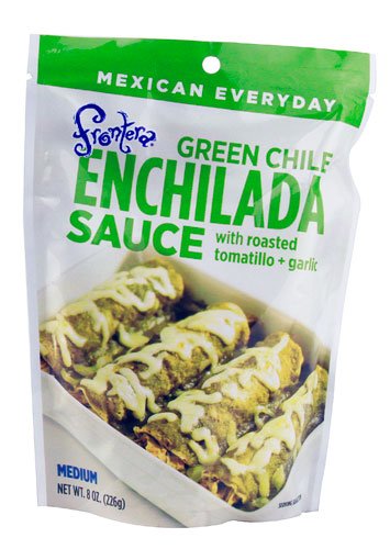 Frontera Enchilada Sauce Medium Green Chile -- 8 fl oz - 2 pc