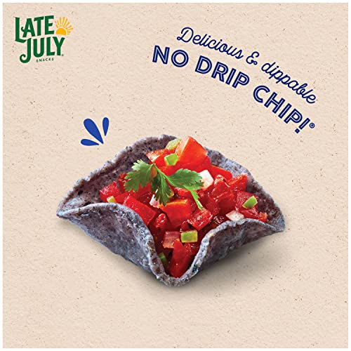 LATE JULY Snacks Organic Tortilla Chips, 10.1-oz. Bag