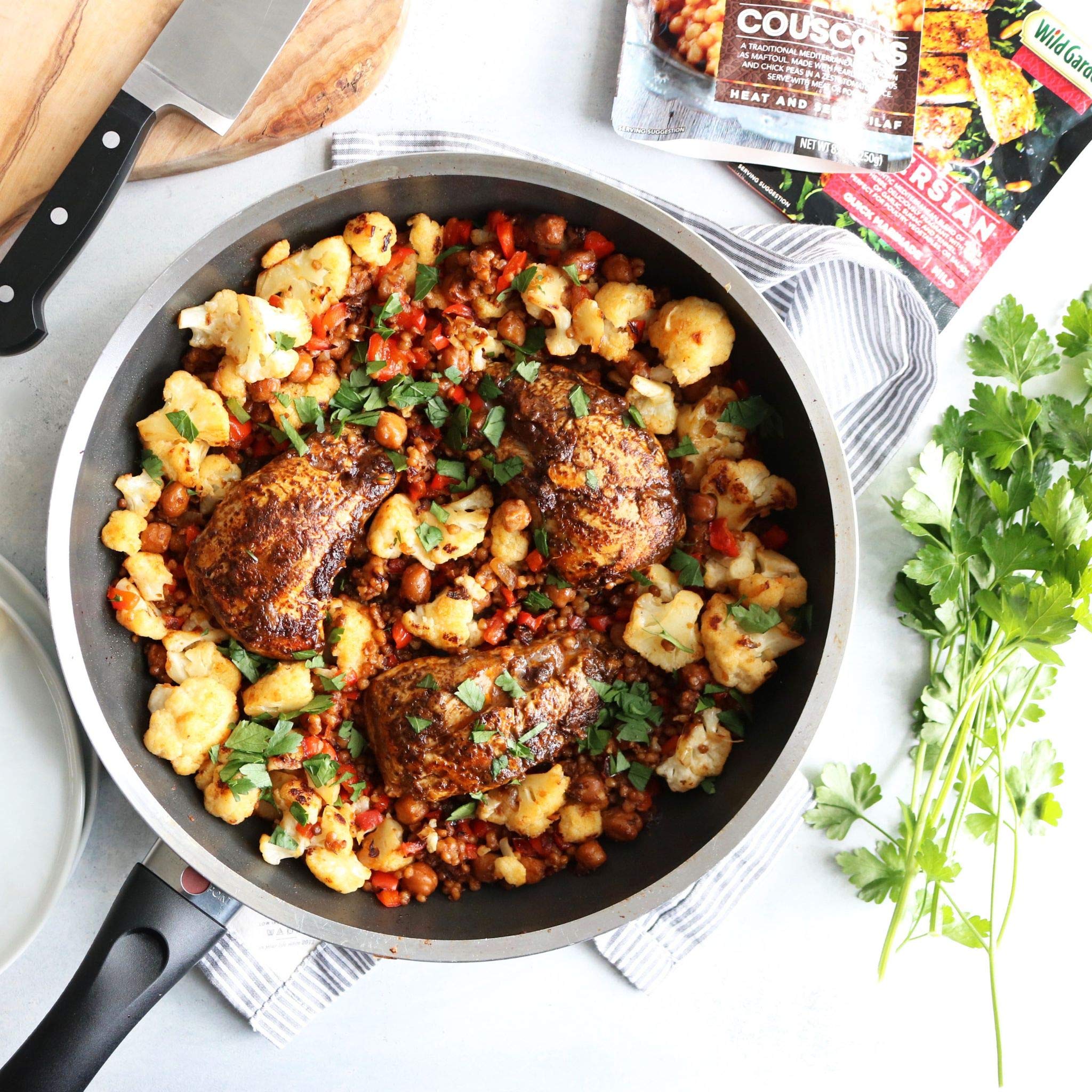 Wild Garden Ready-To-Use Marinade, Gourmet Shawarma Seasoning, Authentic Recipe with No Additives, No Preservatives, Bold, Flavorful