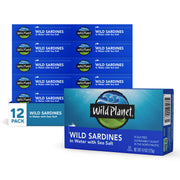 Wild Planet Wild Sardines, Tinned Fish, Sustainable Caught, Non-GMO, Kosher, Gluten Free