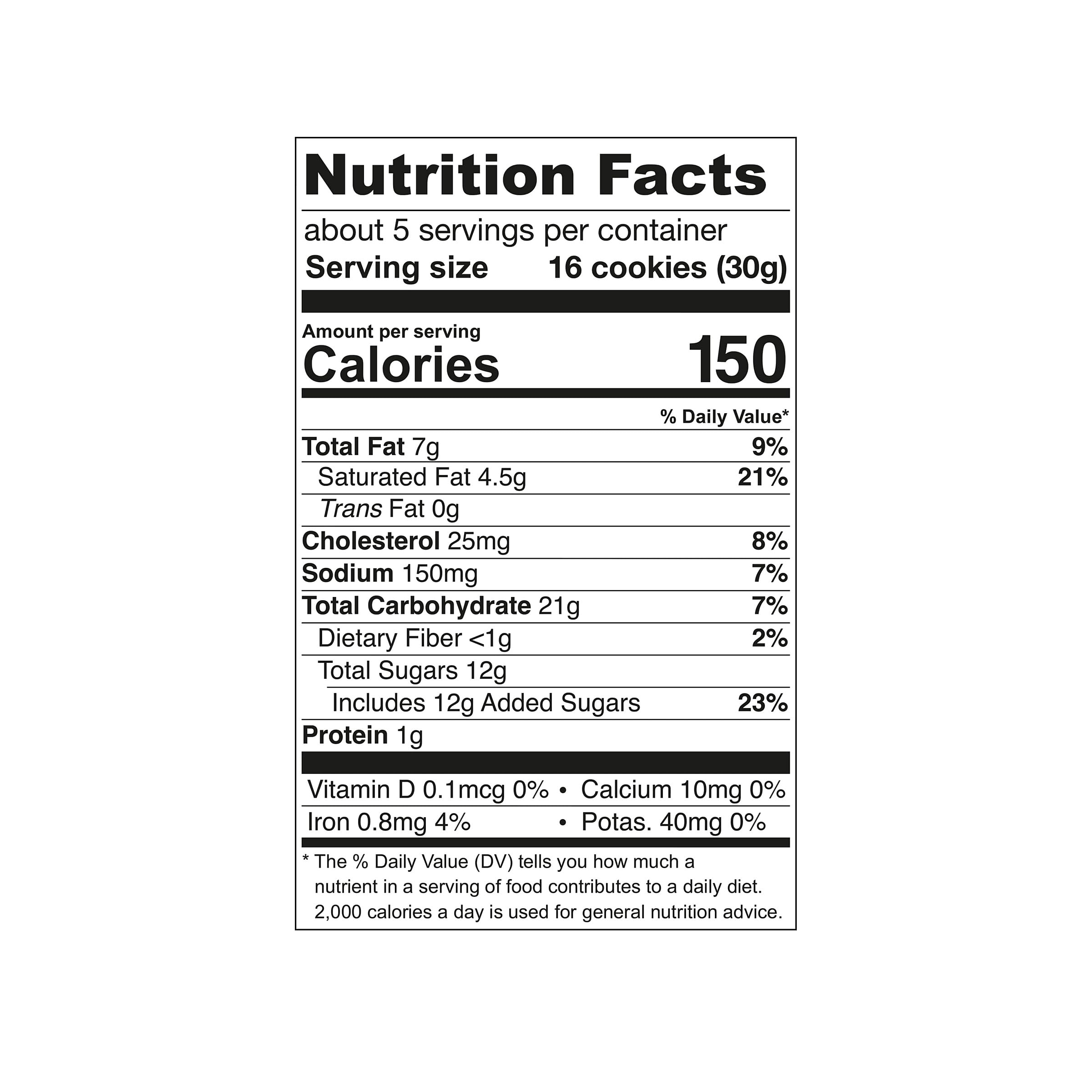 Tate's Bake Shop Tiny Gluten Free Chocolate Chip Cookies, 5.5 oz