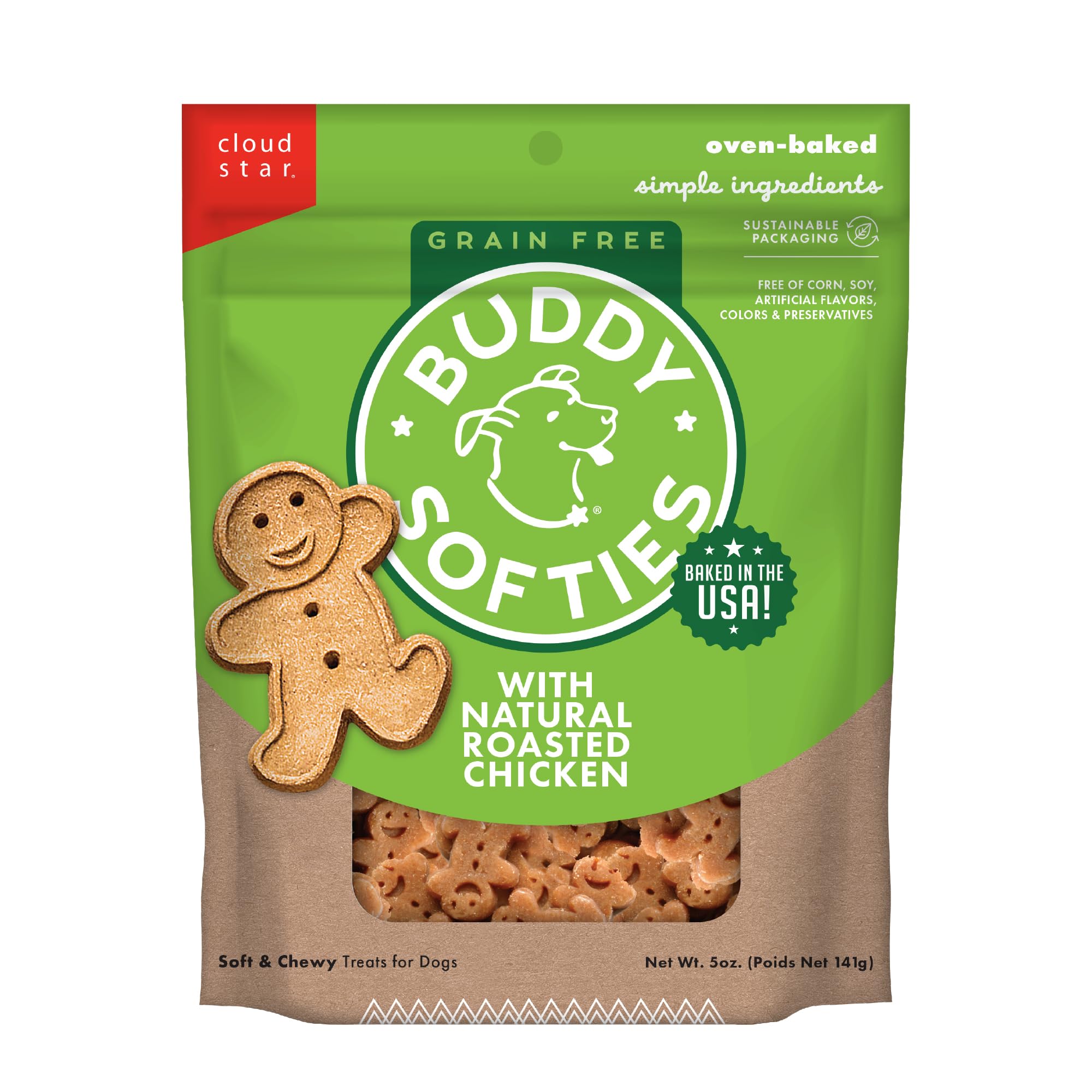 Buddy Biscuits Softies 5 oz Pouch