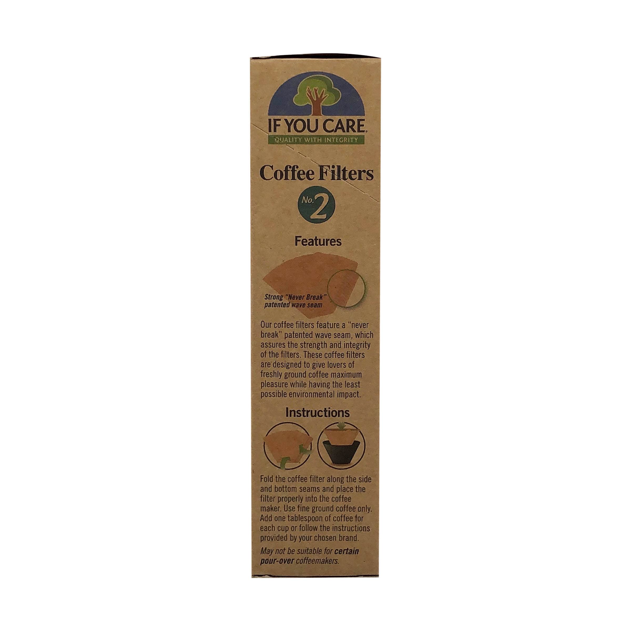 IF YOU CARE No. 2 Coffee Filters, 100 CT