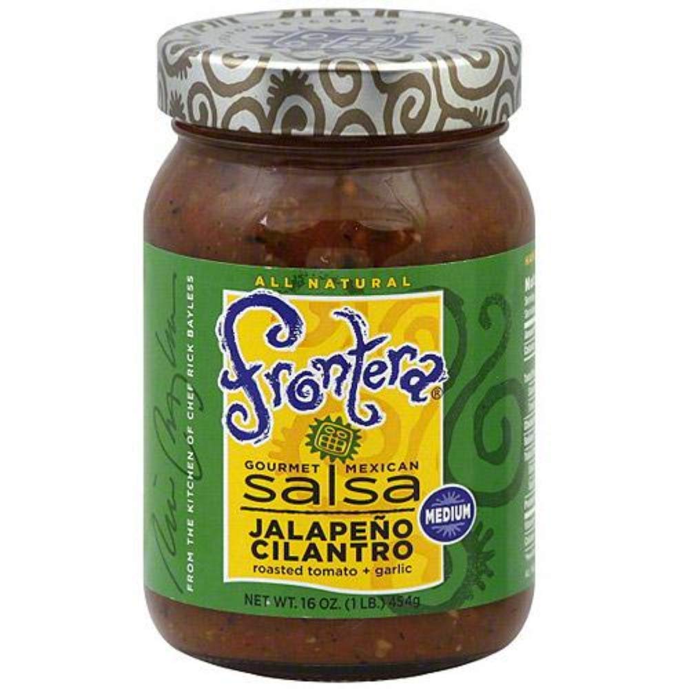 Frontera Foods Inc. Salsa, Jalapeno, Medium, 16-Ounce (Pack of 6)