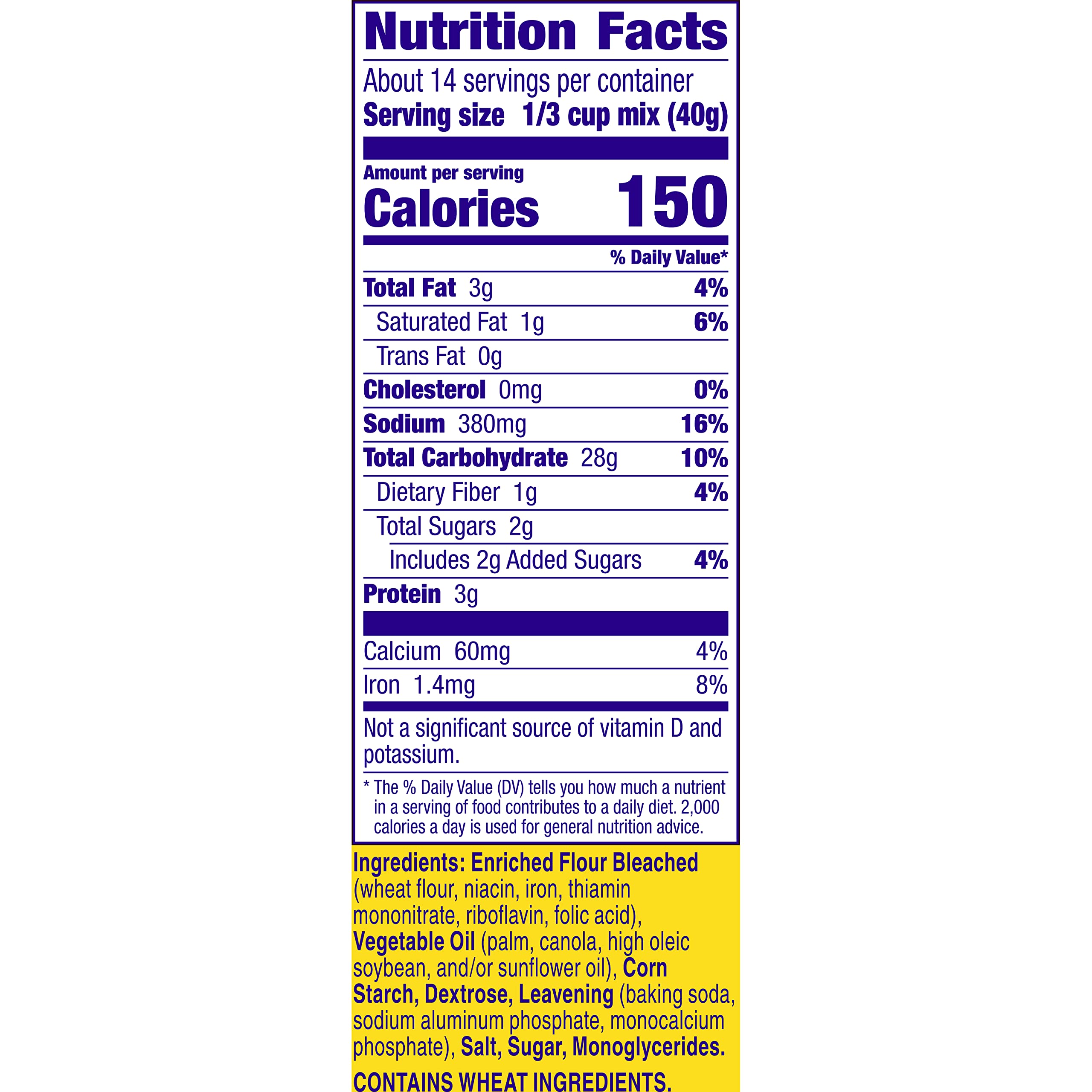 Betty Crocker Bisquick Pancake and Baking Mix, Original, Makes About 30 Pancakes, 20 oz (Pack of 12)