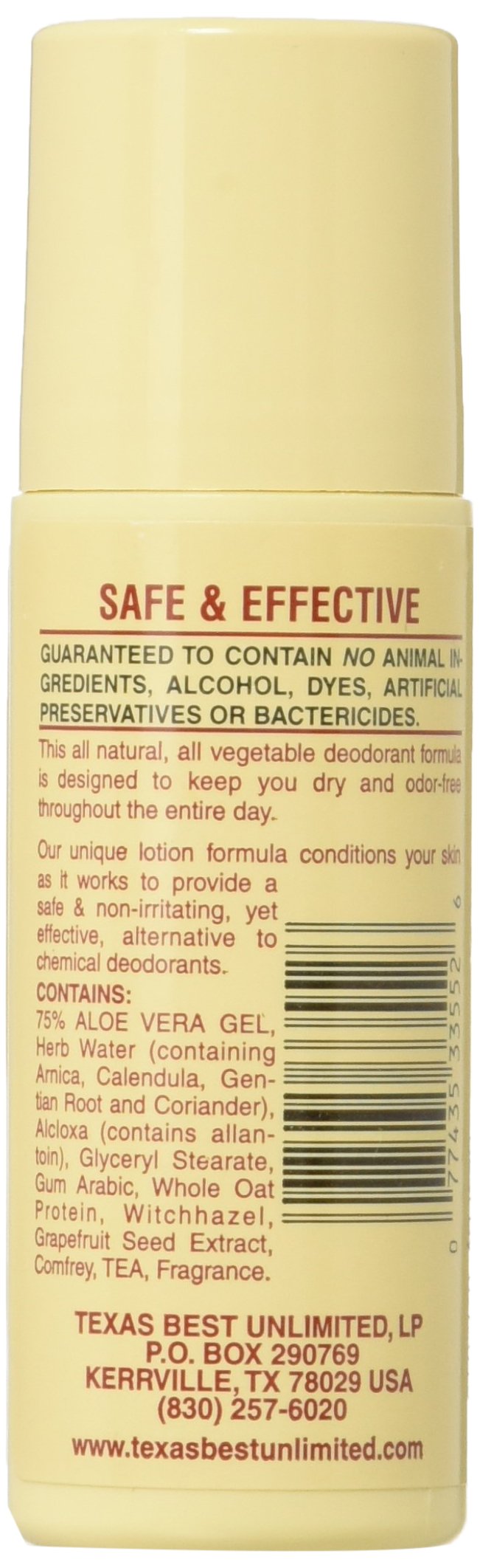 Alvera Roll On Deod Aloe and BlkSd