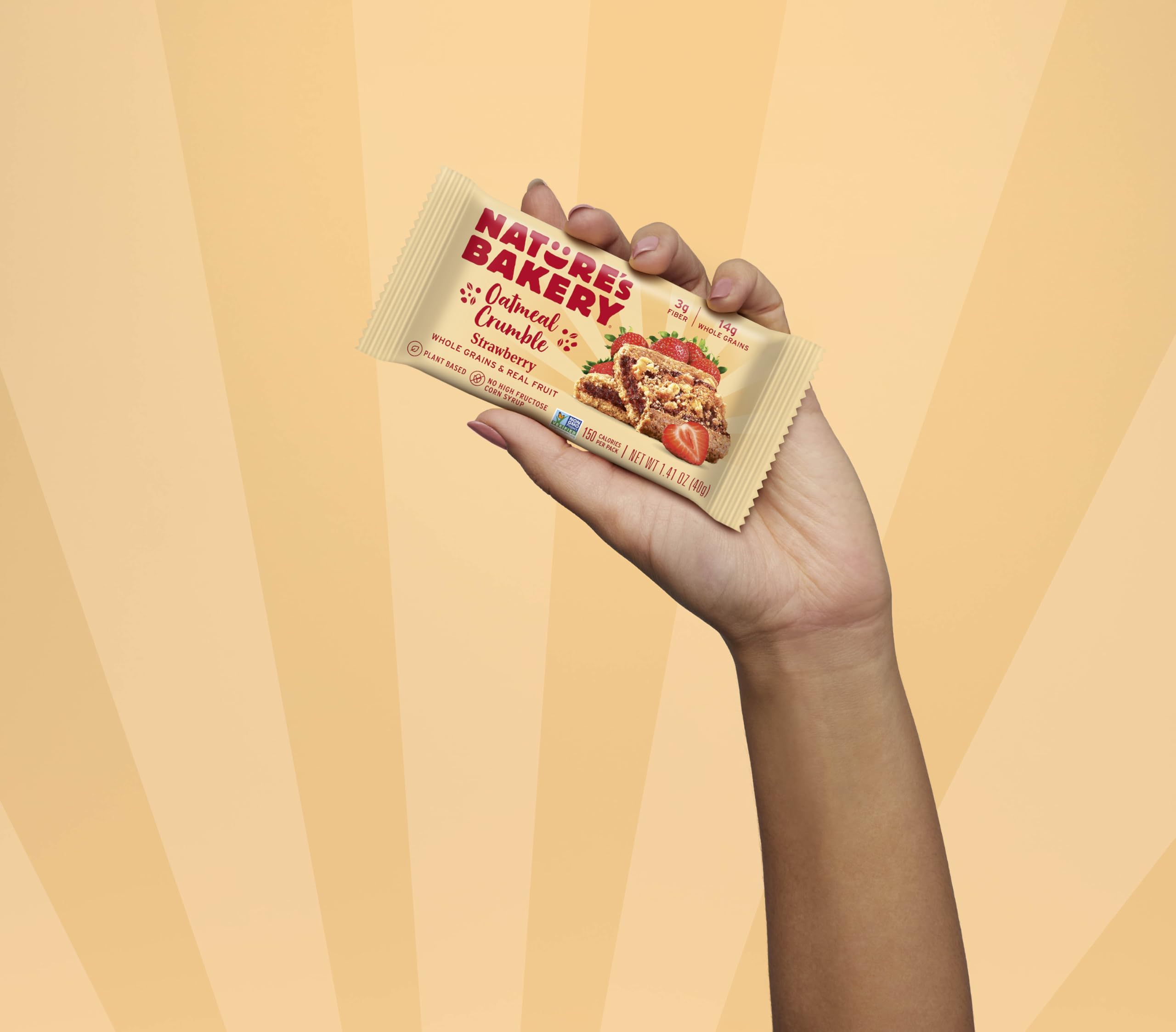 Nature's Bakery Oatmeal Crumble Bars Oz
