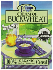 Pocono Cream of Buckwheat Gluten Free Hot Cereal, 13-Ounce (Pack of 3)