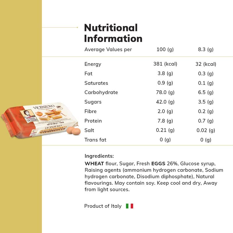 Vicenzi Vicenzovo Lady Finger, 200g