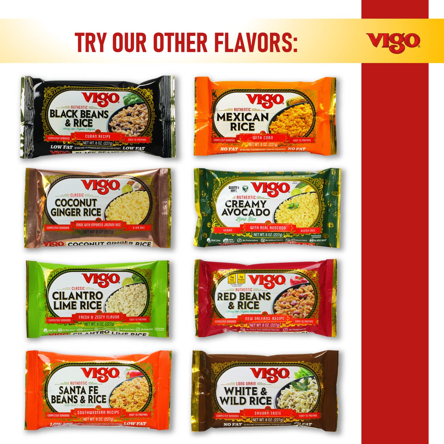 Vigo Yellow Rice, 16 oz., Pack of 3