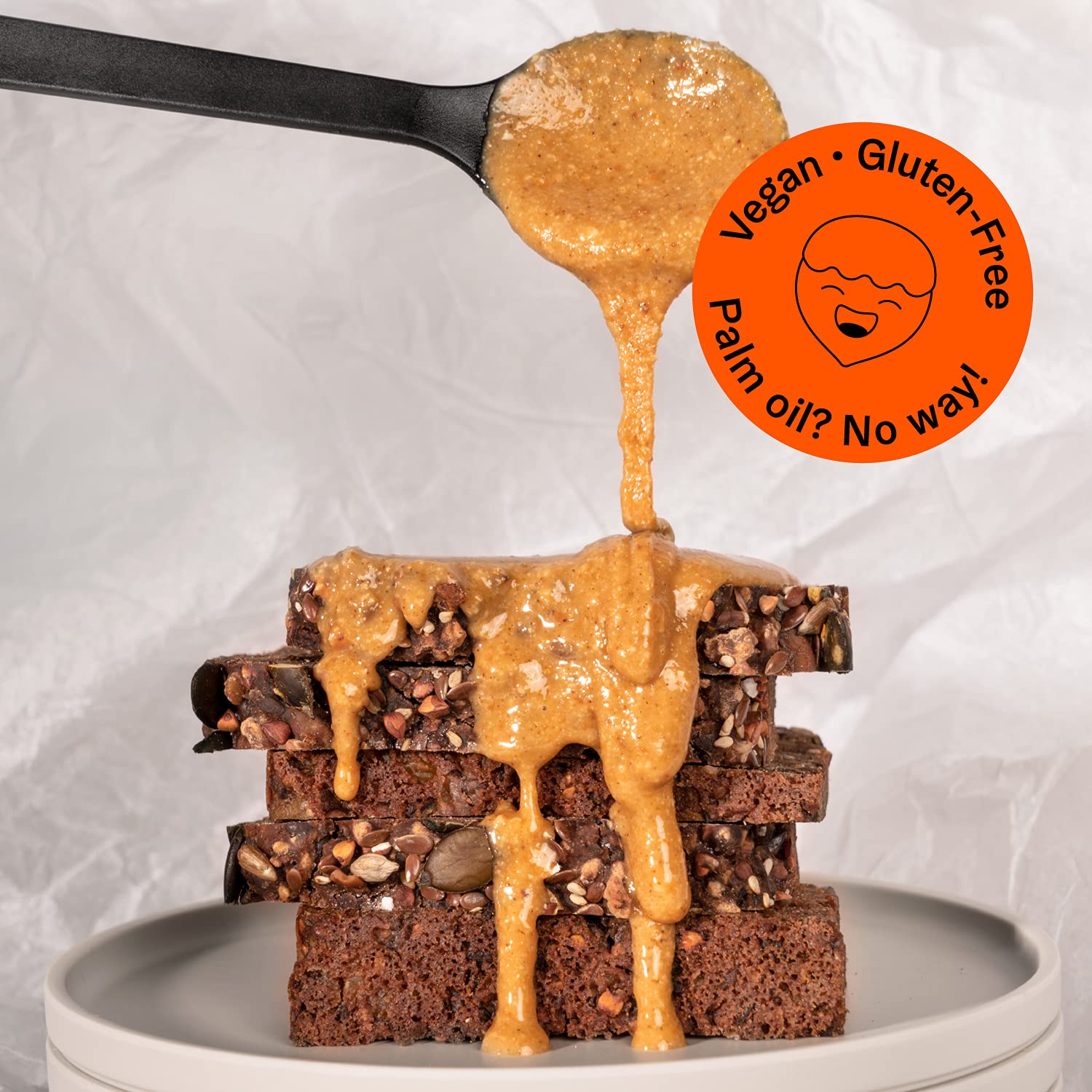 Cravers 100% Hazelnut Butter with No Added Sugar, Sugar-Free, Vegan, Keto Friendly Hazelnut Spread (12oz) - 1 Jar