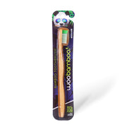 Woobamboo Standard Handle Medium Bristle Toothbrush, 0.6 Ounce