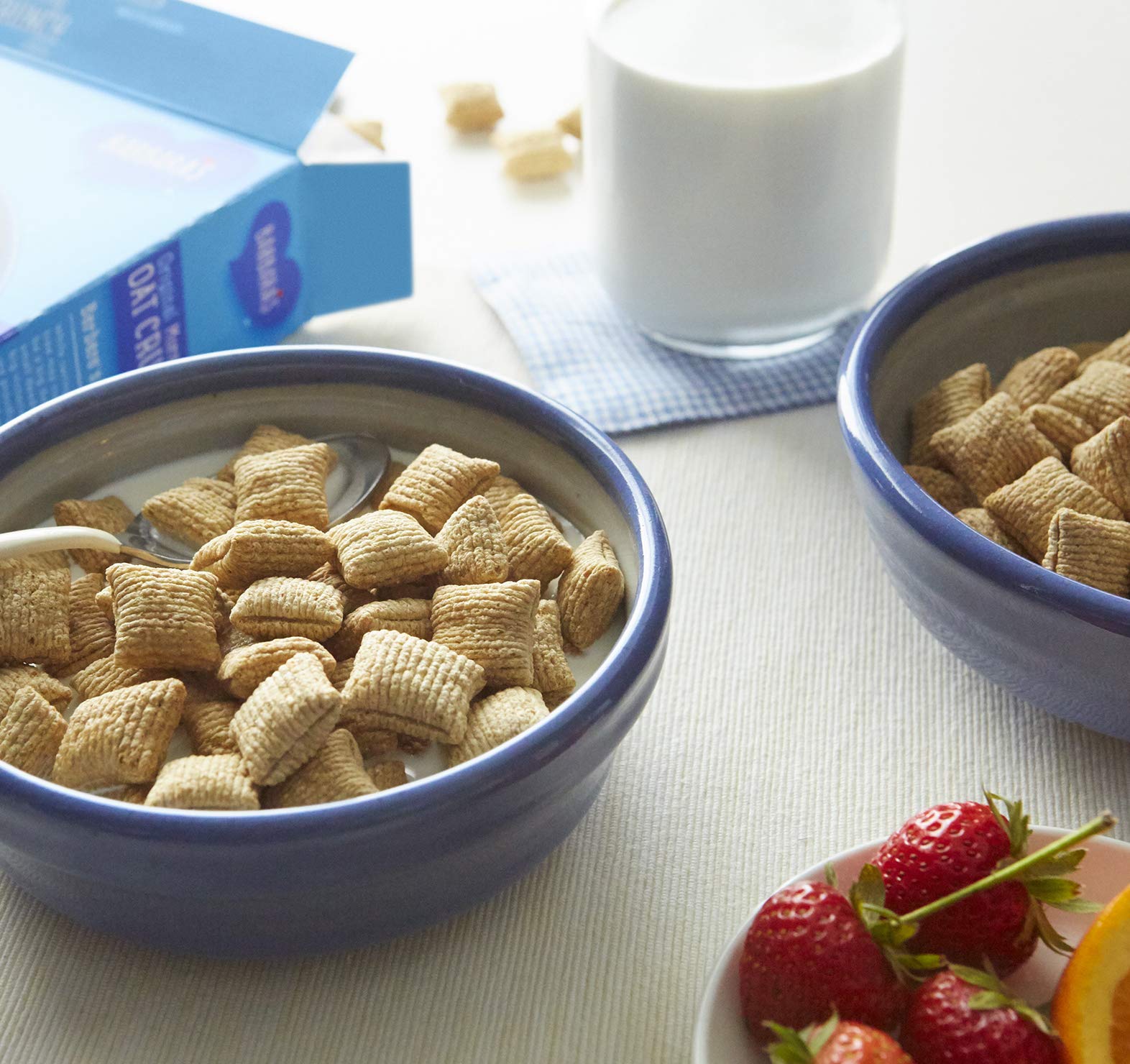 Three Sisters Barbara's Morning Oat Crunch Original Cereal, Heart Healthy, Non-GMO, 14 Oz Box