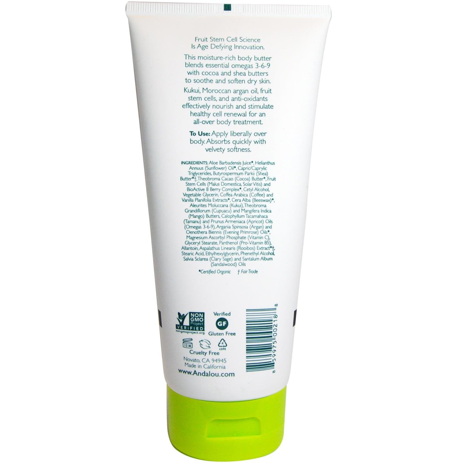 Andalou Naturals Andalou Naturals Body Butter 1