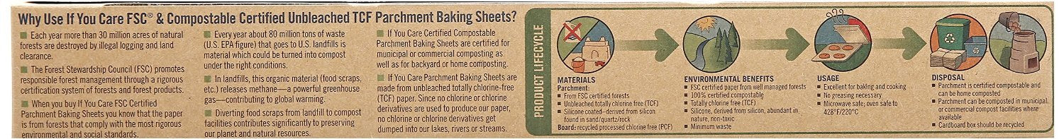 If You Care Parchment Paper Sheets