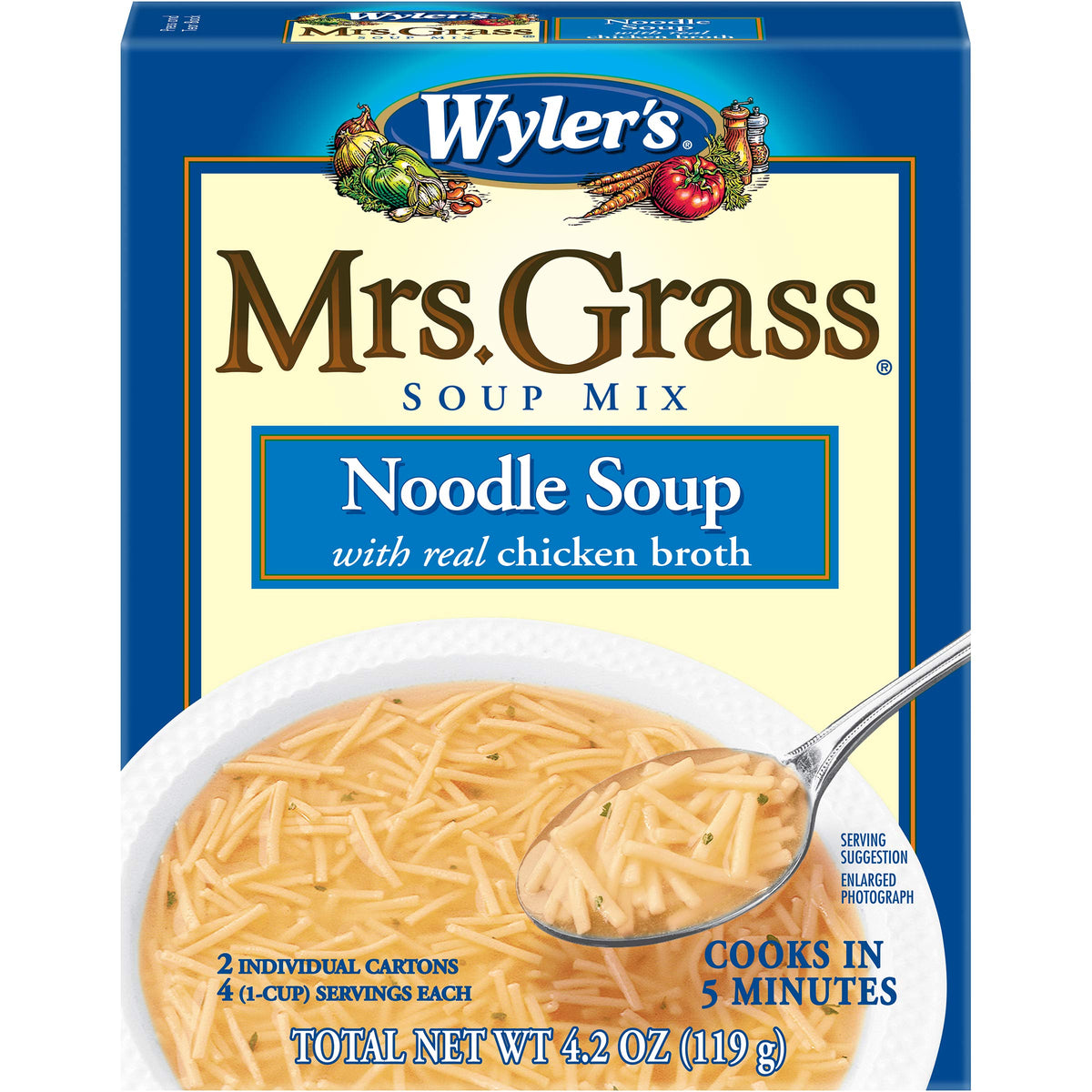 Mrs. Grass Noodle Soup Soup Mix (4.2 oz Box) – EVA GROUP