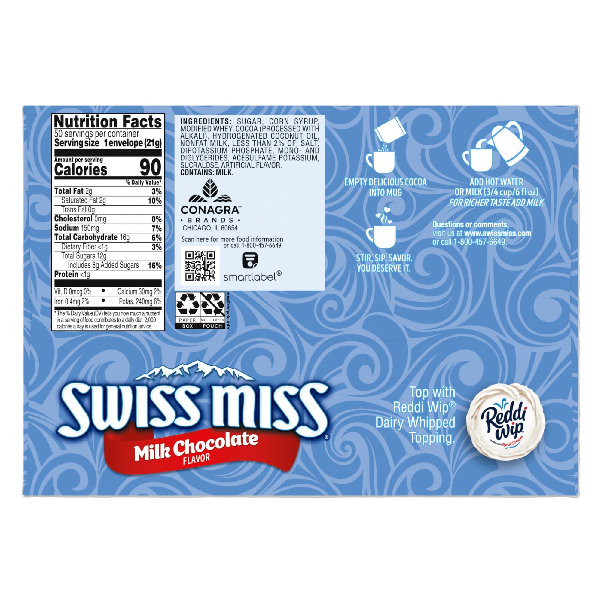 Swiss Miss SWM47491 - Hot Cocoa Mix