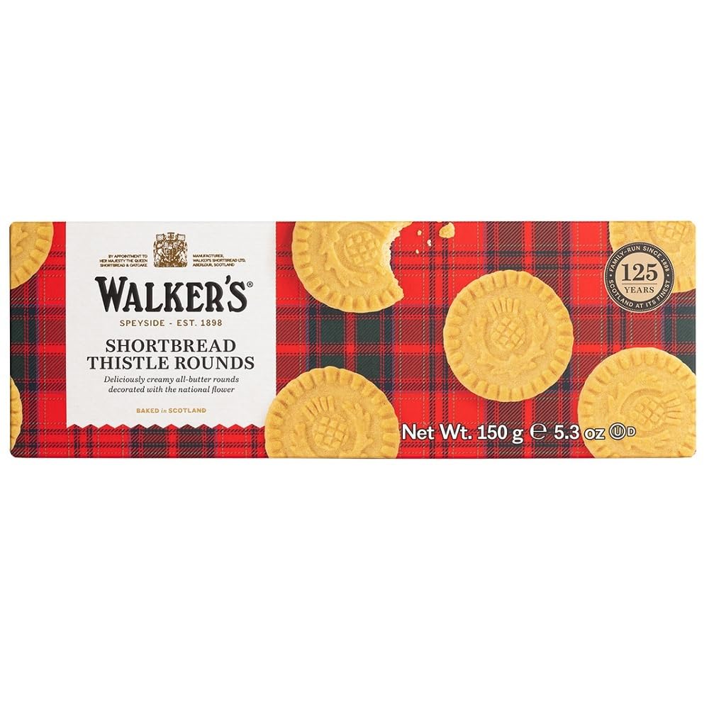 Walkers Classic Shortbread Rounds - 5.3 oz - 12 pk