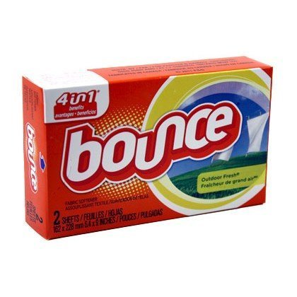 Bounce Fabric Softener Dryer Sheets, Outdoor Fresh, 15 Count