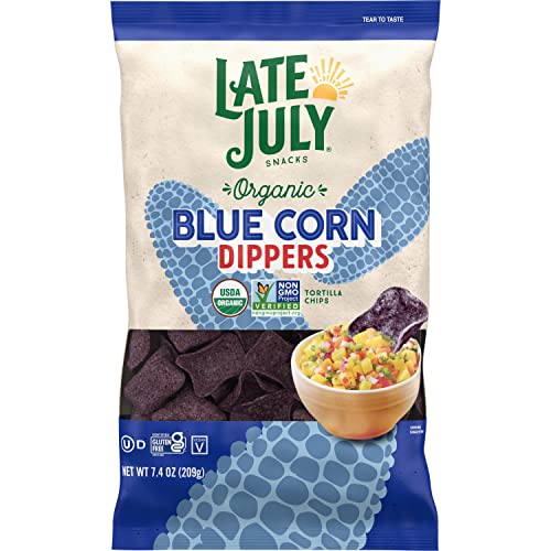 LATE JULY Snacks Organic Tortilla Chips, 10.1-oz. Bag
