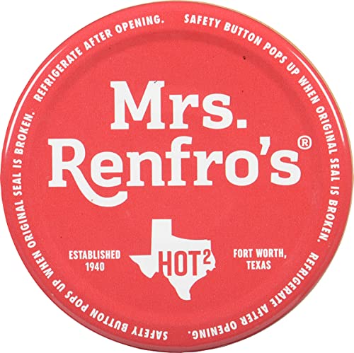 Mrs. Renfro's Ghost Pepper Nacho Cheese Dip, Gluten Free, No Added Sugar, 16 oz Jar