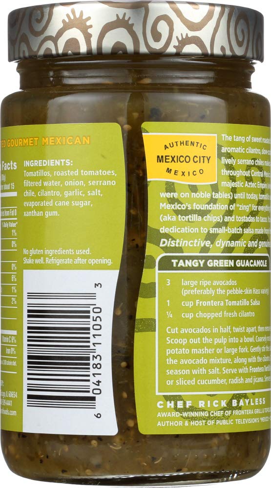 Frontera Salsa Med Tomatillo