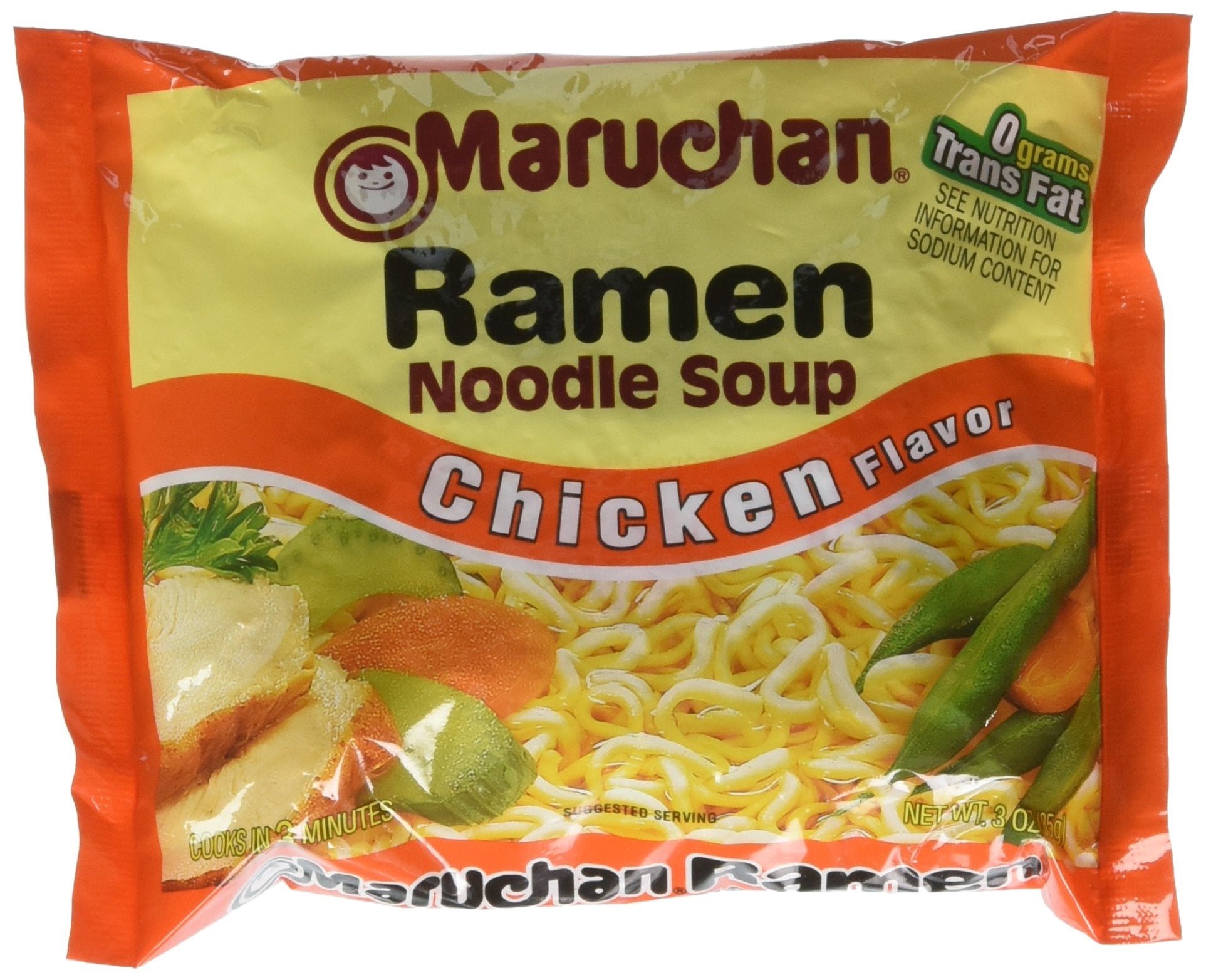 Maruchan Ramen Noodles 3 Oz x Pack of 24