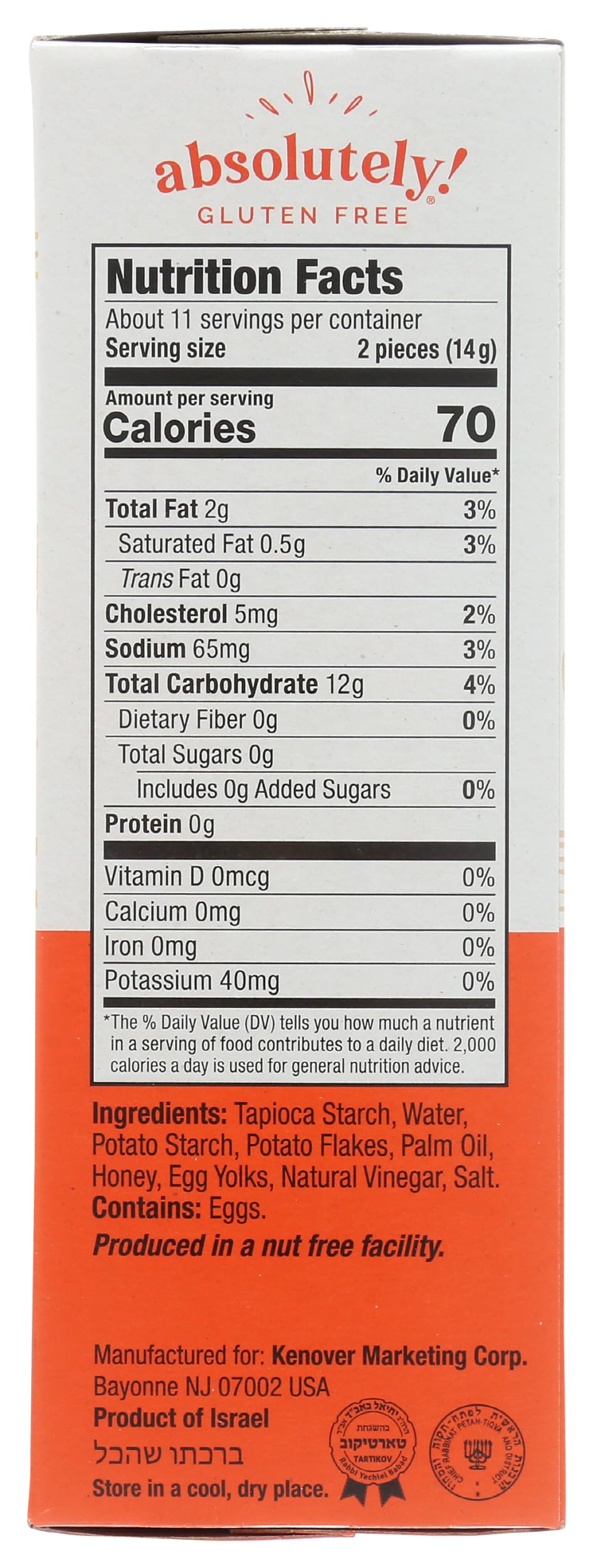 Absolutely Gluten Free Flatbread, 5.29-Ounce