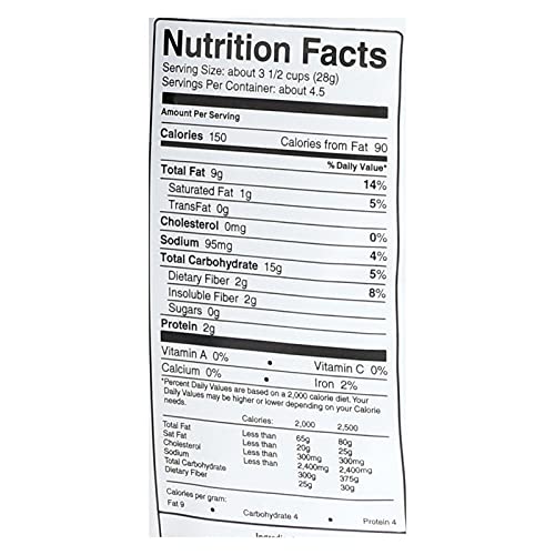 Skinnypop Aged White Cheddar Popcorn, 4.4 Ounce - 12 per case.