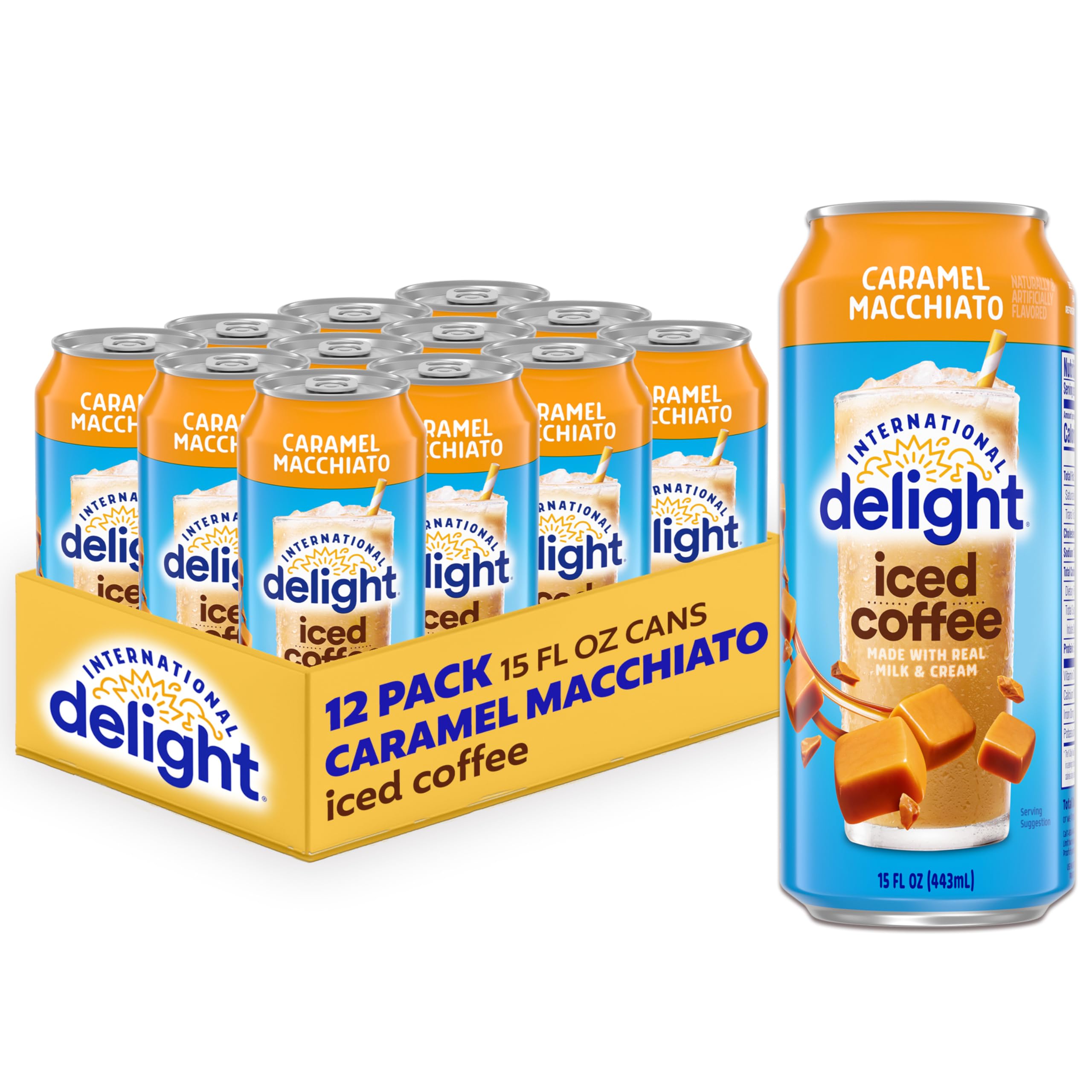 International Delight Iced Coffee, Mocha, Grab and Go Coffee Drinks Made with Real Milk and Cream