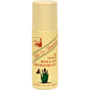 ALVERA Alvera All Natural Roll-On Deodorant Aloe and Almonds - 3 oz Pack of - 4