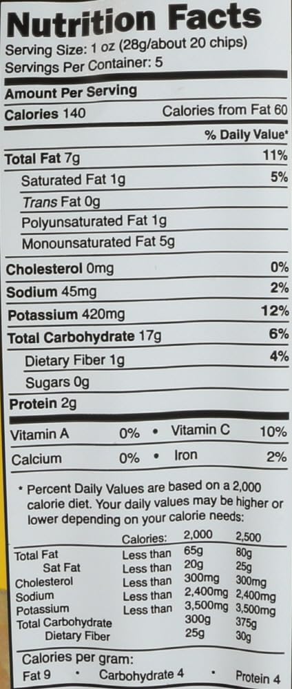 Good Health Inc. Kettle Style Olive Oil Potato Chips Sea Salt -- 5 oz - 2 pc