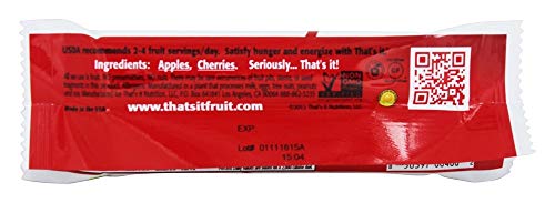 That's It Apple Bar, Cherry, 12 Count