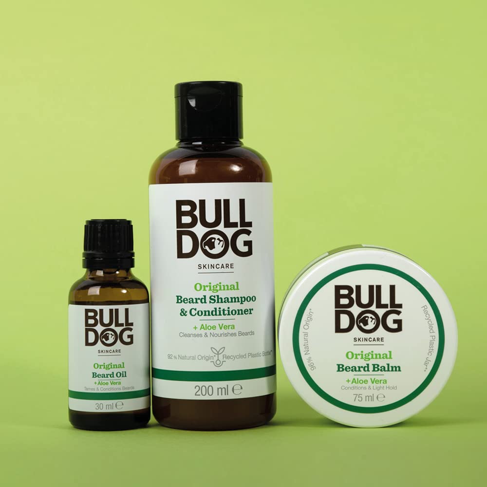 BULLDOG SKINCARE - Grooming Original Beard Oil Tames and Conditions Beard 30 ml