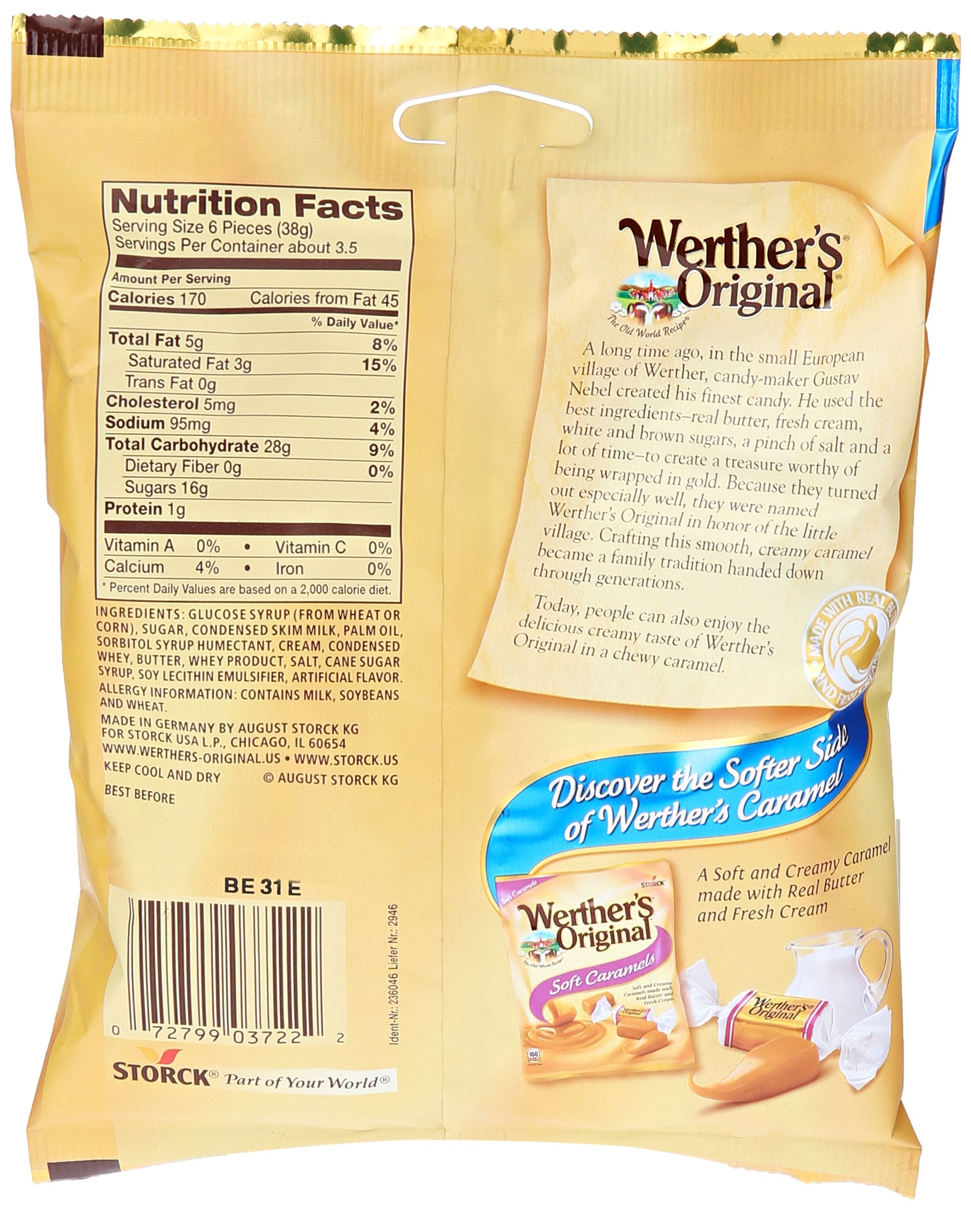 Werther's Original Chewy Caramels, 5 Oz