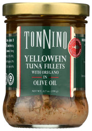 Tonnino Tuna Fillets with Oregano in Olive Oil -- 6.7 oz - 2 pc