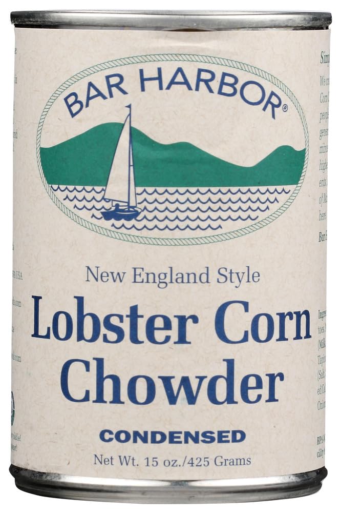 Bar Harbor CONDENSED New England Style Lobster Corn Chowder 15 oz Cans by Bar Harbor3